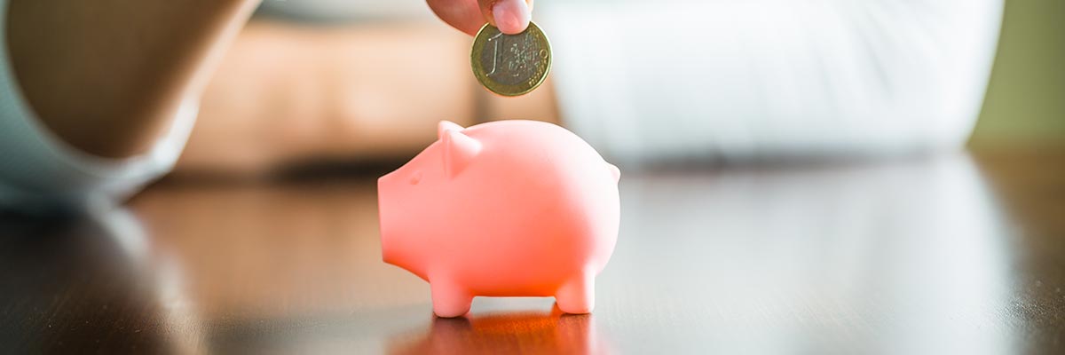 Putting large coins into a tiny piggy bank