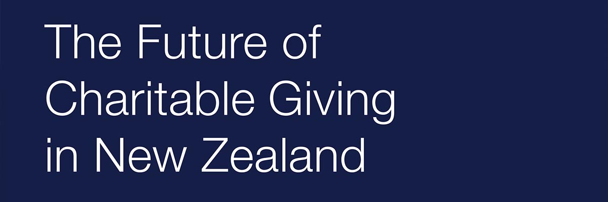 White Paper: The future of charitable giving in New Zealand